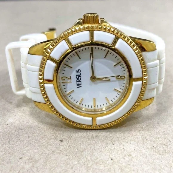 Versace Authentic Versus Watch 66.6g Ivy City Co Hailey Dress in Indigo Gingham Small - www  main image 4